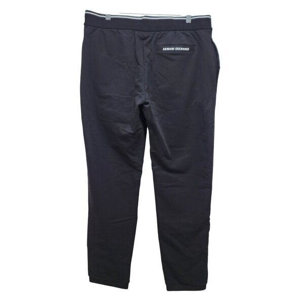 AX Armani Exchange Mens Black Trousers pants Size L New With Tag - Picture 2 of 12